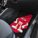 M&M's Candy Ice Cream Cones Chocolate Red Car Floor Mats Funny Gift Idea Nearkii