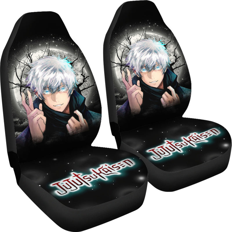 Gojo Jujutsu Kaisen Moonlight Premium Custom Car Seat Covers Decor Protectors Nearkii