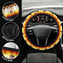 Rengoku Kyoxjuror Demon Slayer Anime Car Steering Wheel Cover 3 Nearkii