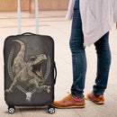 Velociraptor Angry 3D Dinosaur Jurassic World Zipper Luggage Cover Suitcase Protector Nearkii
