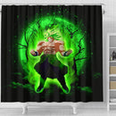 Broly Anime Moonlight Shower Curtain Nearkii