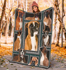 Boxer Dog Premium Blanket Nearkii