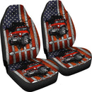 Eat Sleep Jeep Red Premium Custom Car Seat Covers Decor Protectors Nearkii