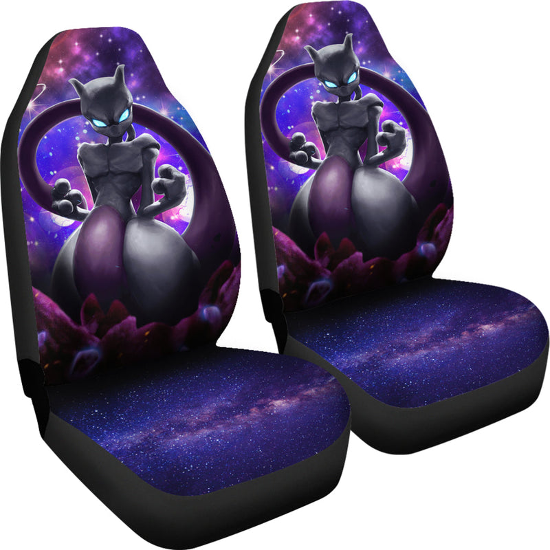 Mewtwo Galaxy Pokemon Legendary Premium Custom Car Seat Covers Decor Protectors Nearkii