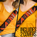 Orange Jeep Car Seat Belt Cover Custom Car Accessories Nearkii
