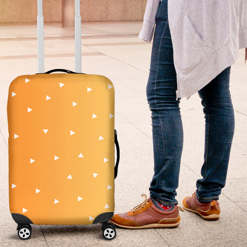 Agatsuma Zenitsu Classic Thunder Pillar Pattern Demon Slayer Kimetsu No Yaiba Luggage Covers Nearkii