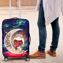 Unicorn Deadpool And Spiderman Avenger Love You To The Moon Galaxy Luggage Cover Suitcase Protector Nearkii