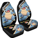 Blastoise Car Seat Covers Custom Anime Pokemon Car Accessories Nearkii