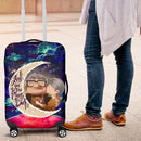 Up Couple Love You To The Moon Galaxy Luggage Cover Suitcase Protector Nearkii