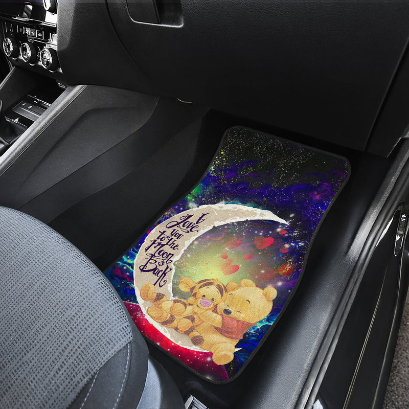 Winnie The Pooh Love You To The Moon Galaxy Car Mats Nearkii