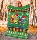 Green Gearzime Pokemon Pikachu Christmas Blanket Amazing Gift Idea Nearkii