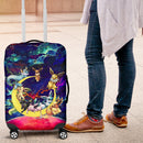 Eevee Evolution Pokemon Family Love You To The Moon Galaxy Luggage Cover Suitcase Protector Nearkii