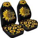 Best My Greatest Blessings Call Me Nana Sunflower Premium Custom Car Seat Covers Decor Protector Nearkii