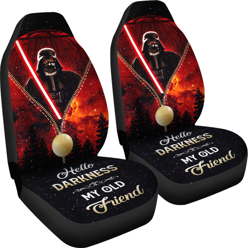 Red Darth Vader Death Star Darkness Premium Custom Car Seat Covers Decor Protectors Nearkii