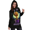 Baby Groot Hoodie Dress