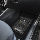 Halloween American Flag Black Jeep Girl Car Floor Mats Car Accessories Nearkii