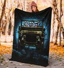 Squirtle Gangster Pokemon Halloween Moonlight Premium Blanket Blanket Nearkii