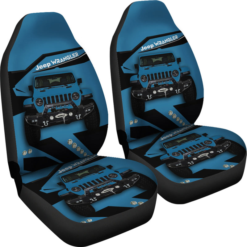 Jeep Blue Premium Custom Car Seat Covers Decor Protectors Nearkii