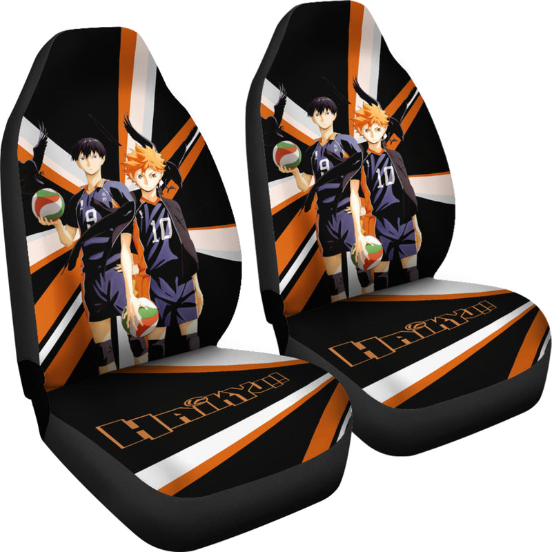 Haikyuu Anime Hinata And Kageyama Premium Custom Car Seat Covers Decor Protectors Nearkii