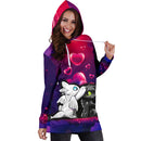 Light Fury Night Fury Love Hoodie Dress