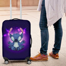 Stitch Do Yoga Funny Custom Premium Luggage Cover Suitcase Protector Nearkii
