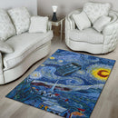 Starry Night Doctor Who Ii Rug Carpet Rug Home Room Decor Nearkii