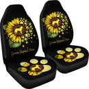 Best Sunflower German Shepherd Mom Dog Premium Custom Car Seat Covers Decor Protector Nearkii