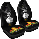 Black New Mighty Morphin Power Rangers Premium Custom Car Seat Covers Decor Protectors Nearkii