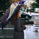 Wall - E Couple Love You To The Moon Galaxy Umbrella Nearkii