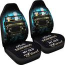 Rick And Morty Moonlight Halloween Ride Jeep Premium Custom Car Seat Covers Decor Protectors Nearkii