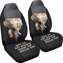 Get In Sit Down Baby Elephant Premium Custom Car Seat Covers Decor Protectors Nearkii