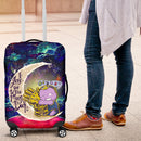 Cute Thanos Love You To The Moon Galaxy Luggage Cover Suitcase Protector Nearkii