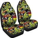 Best Cool Abstract Bright Graffiti Pattern Premium Custom Car Seat Covers Decor Protector Nearkii