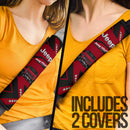 Deep Red Jeep Car Seat Belt Cover Custom Car Accessories Nearkii