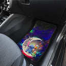 Cute Stitch Frog Icecream Love You To The Moon Galaxy Car Floor Mats Car Accessories Nearkii