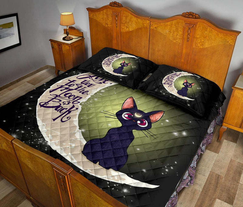 Sailor Moon Cat To The Moon Quilt Bed Sets Nearkii