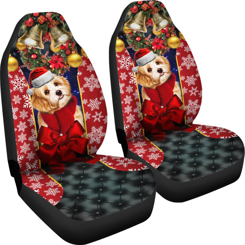 Cavachon Shih Tzu Puppy Premium Custom Car Premium Custom Car Seat Covers Decor Protectors Decor Protector Nearkii