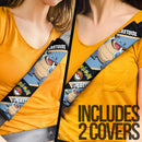 Blastoise car seat belt covers Anime Pokemon Custom Car Accessories Nearkii