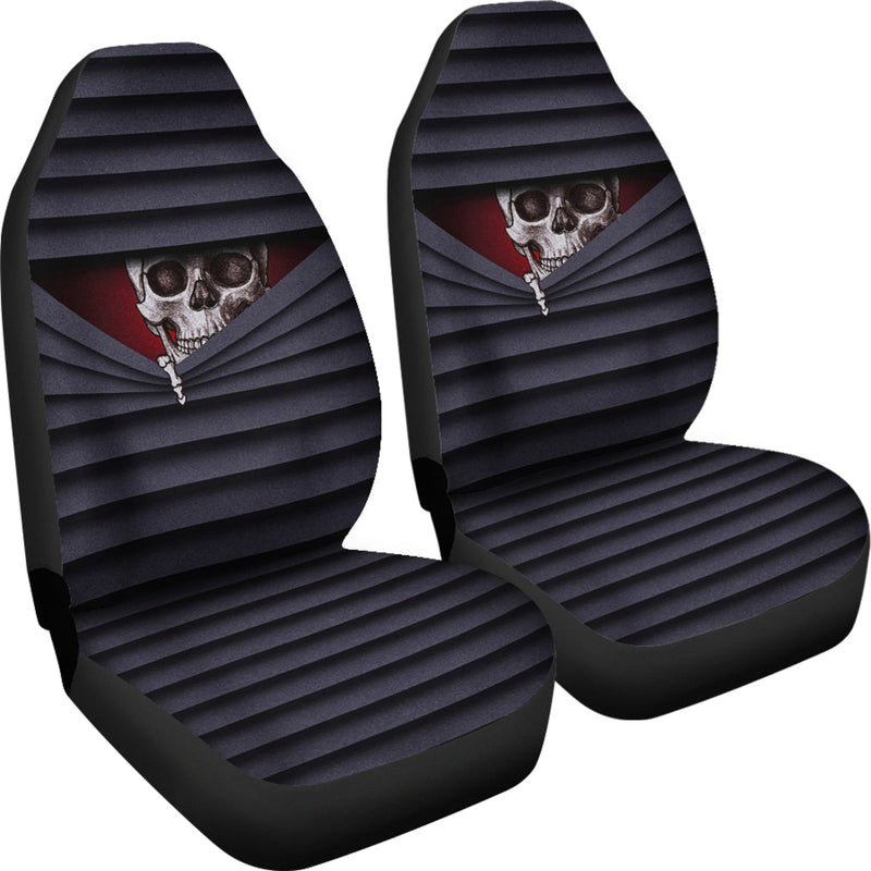 Skull Hiding Zipper Car Seat Covers Nearkii
