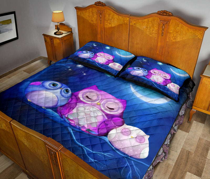 Owl Quilt Bed Sets Nearkii