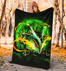 Mega X Rayquaza Moonlight Premium Blanket Nearkii