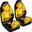 Pikachu Car Seat Covers Custom Anime Pokemon Car Accessories Nearkii