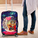 Beauty And The Beast Love You To The Moon Galaxy Luggage Cover Suitcase Protector Nearkii