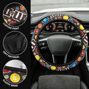 M&M Chocolate Steering Wheel Cover Nearkii
