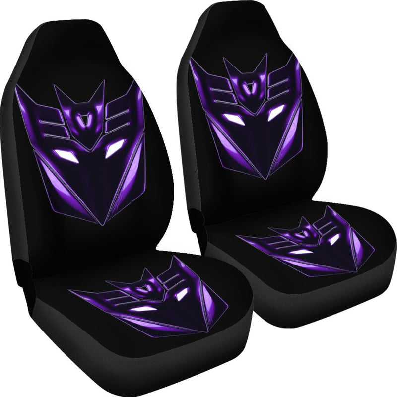 Decepticon Transformers Premium Custom Car Seat Covers Decor Protectors Nearkii