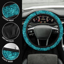 Ocence Blue Premium Car Steering Wheel Cover Nearkii