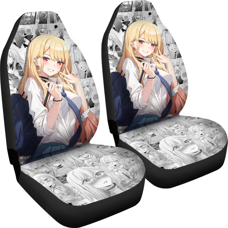 My Dress Up Darling Marin Waifu Anime Girl Car Seat Cover Nearkii