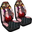 Nezuko Christmas Premium Custom Car Premium Custom Car Seat Covers Decor Protectors Decor Protector Nearkii