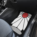 Hanafuda Rising Sun Tanjiro Car Floor Mats Car Accessories Nearkii