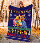 Pooh Christmas Blanket Amazing Gift Idea Nearkii